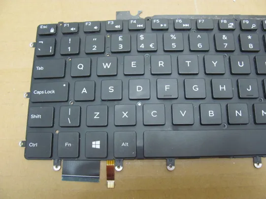 номер0954-6 клавіатура ДОНОР 0HJDT6 для Dell XPS 9550 9560 9570 7590 оригінал Де купити