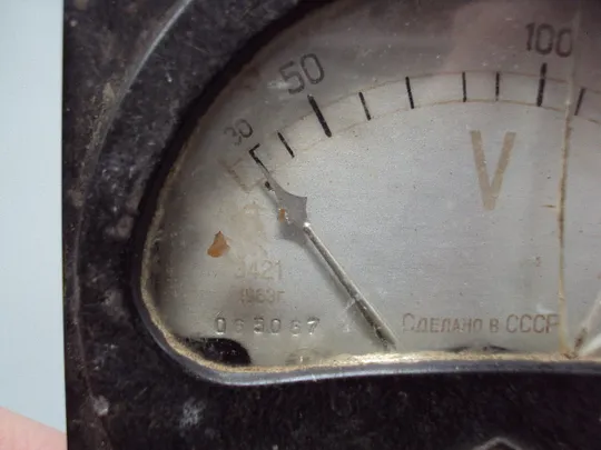 Вольтметр ВЗЗП 1963 год ссср размер 5,2х8,2х8,8 см №15967 Інтернет-аукціон