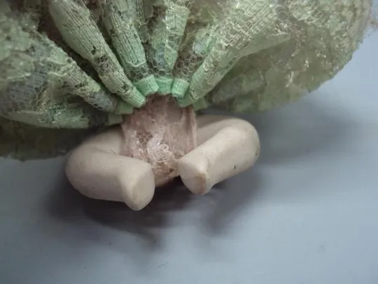 Кукла фарфор пупс девочка куколка пупсик миниатюра фигура статуэтка высота 6 см №54 Характеристики