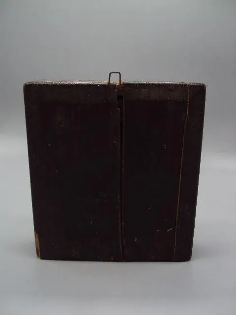 Икона кипарис Афанасий Афонский и Иван Воин оклад серебро 84 проба в киоте размер 19,1х16,8см №13868 З аукціону