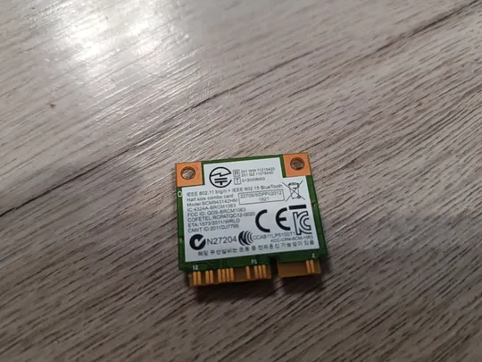 Wi-Fi + Bluetooth адаптер Broadcom Mini PCI-E BCM943142HM Ціна