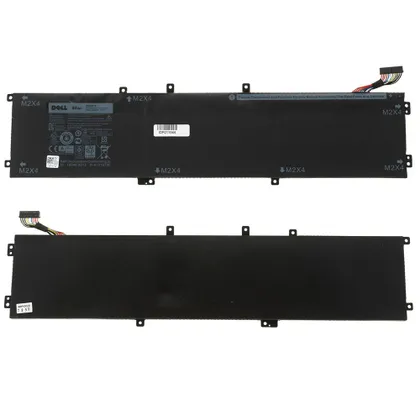 фото, Оригінальна батарея для ноутбука DELL 4GVGH (XPS 15 9550 (ВЕРСІЯ 1)) 11.4V 7260mAh 84Wh Black