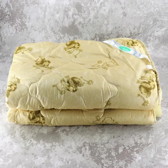 Одеяло открытое верблюжья шерсть (Микрофибра) Двуспальное Евро 200х220 55059 Де купити