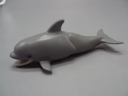 фото, Фигурка киндер сюрприз макси дельфин VQB01 серия Natoons тварини кіндер дельфін максі №18594л