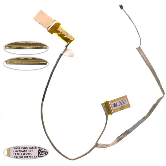 Шлейф матриці для ноутбука ASUS (X550 series), LED, rev.1 (1422-01FV000) Ціна