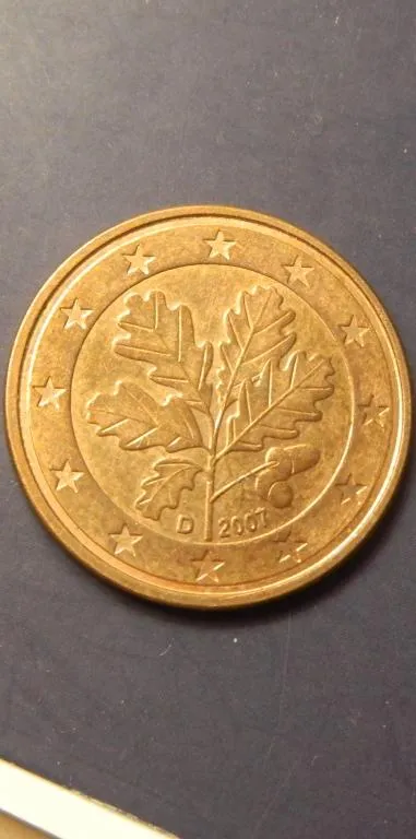 5 євроцентів 2007 D Німеччина Ціна