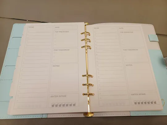 0850 Блокнот-планувальник-органайзер Personal Memo (Bluegold, A5)  Стан Нового НІМЕЧЧИНА Характеристики