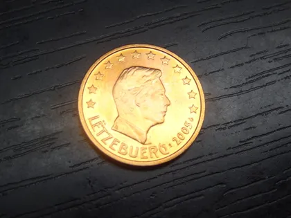 фото, 2 євроцента Люксембург 2005 UNC