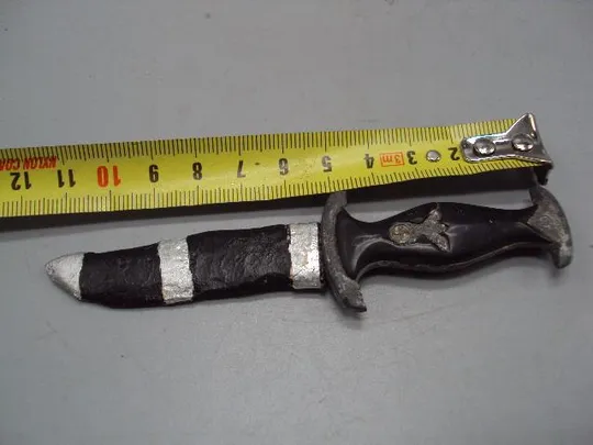 Копия нож рейх миниатюра кинжал СС третий рейх металл нержавейка Китай длина 11,5 см №14171 Де купити