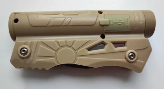 Мультитул з ліхтарем power bank x-balog bl-lf-800 usb Продаж