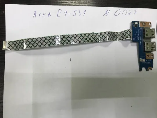 N0027 Acer Aspire E1-531 E1-521 E1-571 V3-531 V3-571 5750 5755 Packard Bell TE11 USB +Audio Ціна