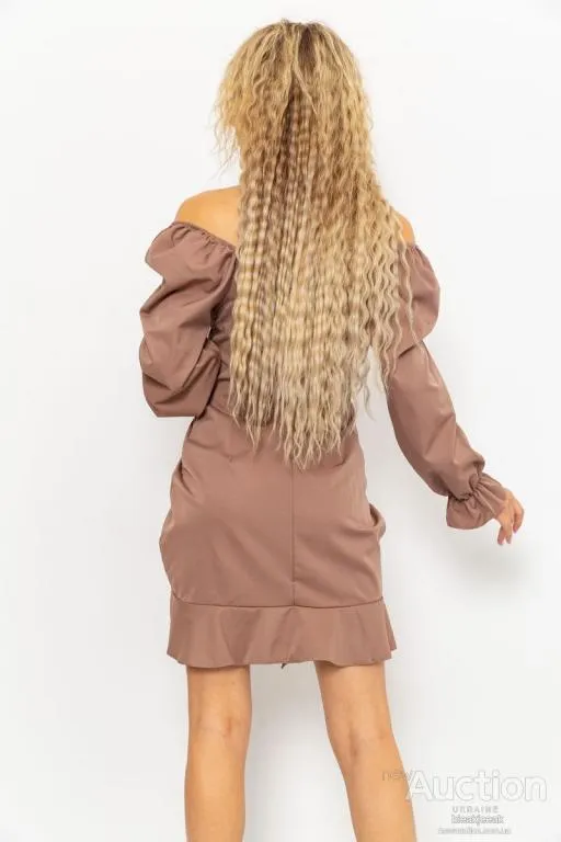 Платье, цвет мокко, 176R1038 Продаж