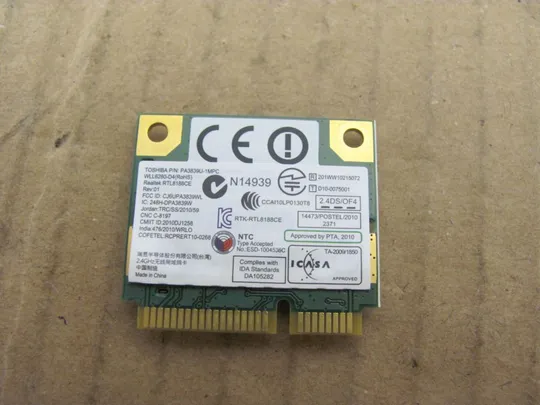 номер0234-22 WI-FI адаптер PA3839U-1MPC для Toshiba Satellite C670 C670D L775D оригінал Ціна