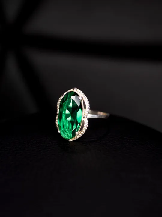 Купити Каблучка з срібла 925 проби з лінд. кварцем (20-9-4)