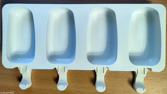 Силіконова форма для морозива на 4шт Ціна