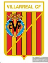 фото, значок футбол  ФК Вильярреал,  Вильярреаль  Испания   (серия герб города и эмблема клуба)