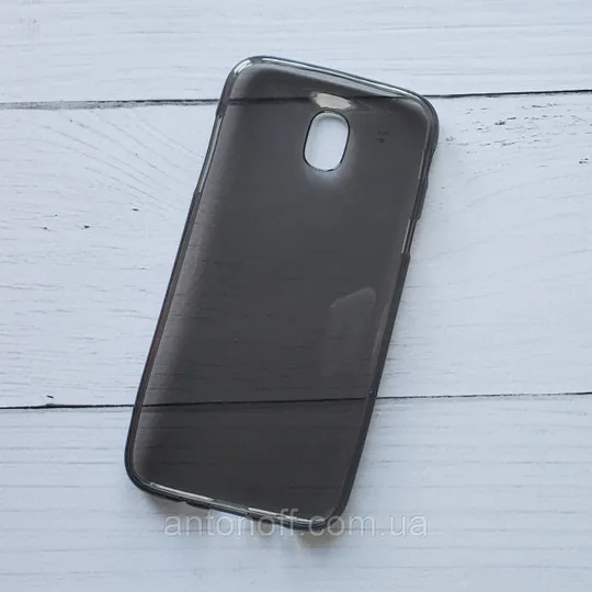 Купити Чохол Samsung J530F Galaxy J5 2017 для телефону сірий силіконовий