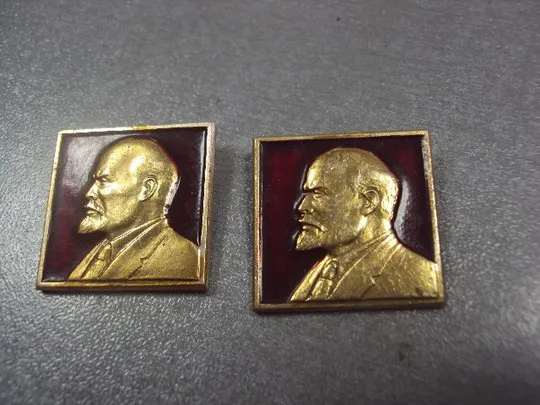 знак ленин профиль лот 2 шт №13119 З аукціону