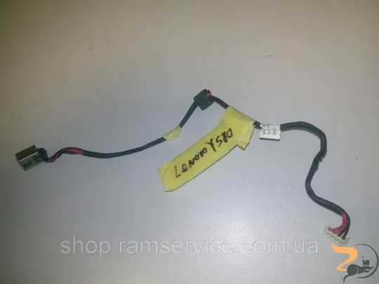 Розєм живлення Lenovo IdeaPad Y580, Y580N, Y580P, Y585, б/в Ціна