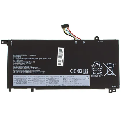 фото, Батарея для ноутбука LENOVO L19D3PDA (ThinkBook 14 G2 ARE) 11.58V 3900mAh 45Wh Black