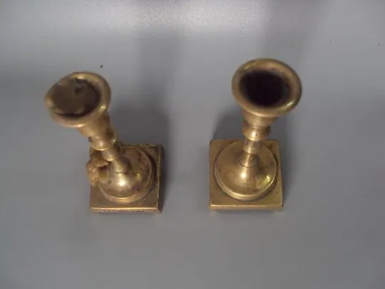 подсвечники пара подсвечник маленький высота 9 см (№ 1193 и № 1194) Недорого