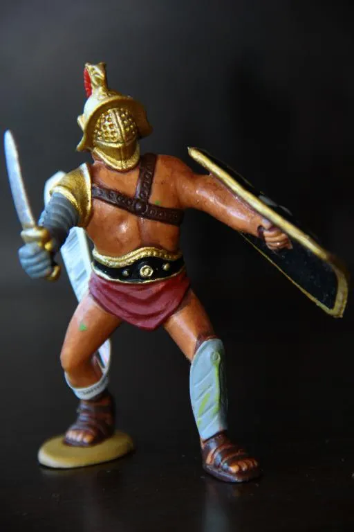 Купити гладиатор 70-75мм BULLY BULLYLAND ФРГ МЯГКАЯ резина