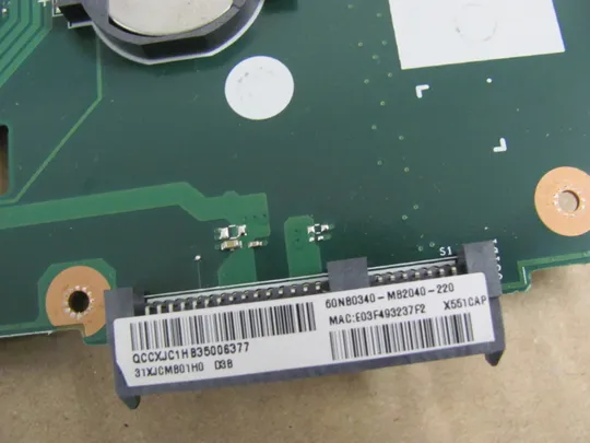 586-8 материнська плата 60NB0340-MB2040-220 SR0VQ Pentium 2117U для ASUS F551 F551C X551 D500 оригінал На торгах