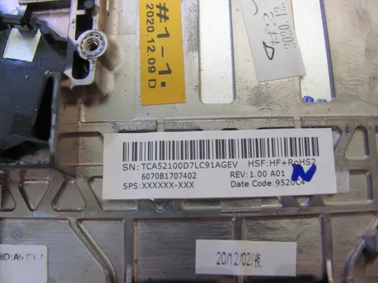 номер1018-12 панель палмрест 6070B1707402 з клавіатурою 6037B0163604 M07491-041 для HP EliteBook 850 855 G7 G8  корпус топкейс Верхня панель палмрест cover-C оригінал На торгах