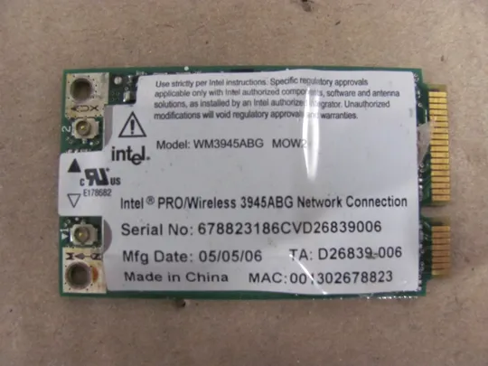 Купити номер0288-32 WI-FI модуль ANATEL 0151-06-2198  для  Acer Aspire 5670 5673 5600 оригінал