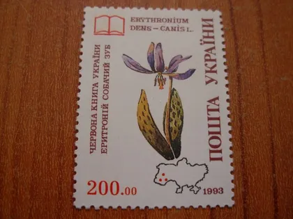 фото, 1994.Червона книга України.Еритроній