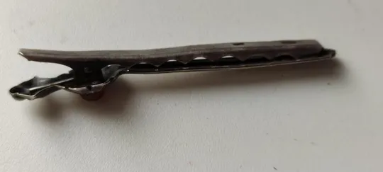 Красивый, редкий зажим на галстук, серебро и янтарь, СССР ,интересная вещь bf957 Де купити