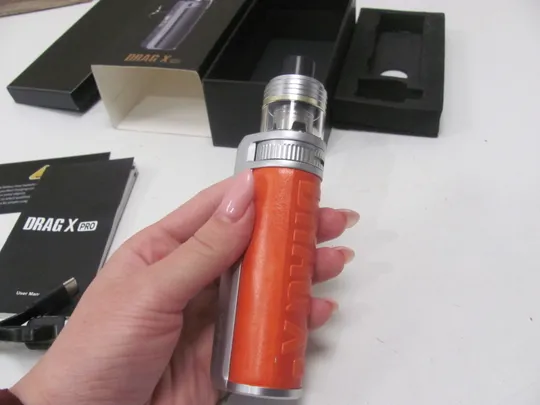 Оригінальний VOOPOO Drag X Pro Kit 100W Box MOD Vape 5.5ml TPP (15) З аукціону