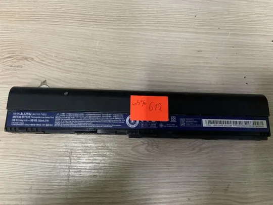 612 ACER AL12B32 Знос: 63% E1-531 E1-571 V3-431 V3-471 V3-551 V3-571 V3-731 5250 5333 5336 5551 Ціна