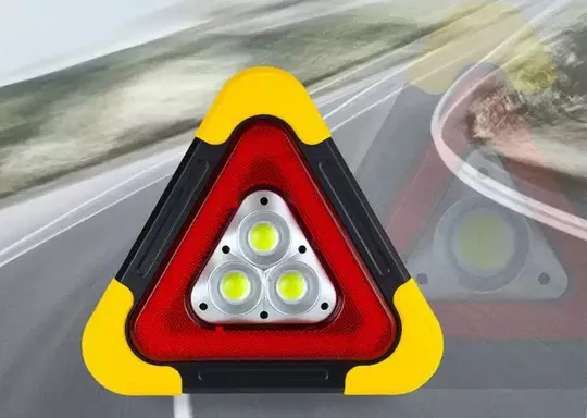 Фонарь знак аварийной остановки 5 в 1 с функцией Power Bank Gold Orion OR-7709 9360 З аукціону