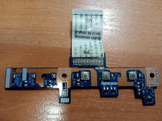 Acer emachines e627-202g16mi плата кнопки включения со шлейфом 4559x5b0l01d2 Ціна