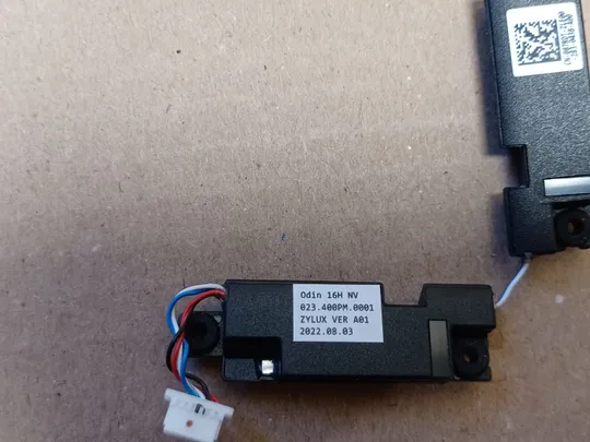 номер1059-24  динаміки Dynamics 087RDT 023.400PM.0001 для Dell  Inspiron 16 Plus 7620 7625  оригінал Де купити