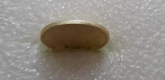 (3923) 10 копійок 1992 1.2ААм зміщення зображення на аверсі (10 копеек 1992 1.2ААм брак) Недорого