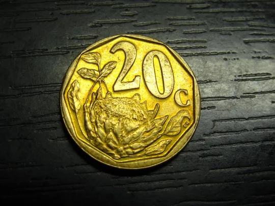 20 центів 2009 Південна Африка Ціна