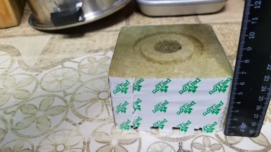 Кубік посадковий з мінеральної агровати 10*10*6,5см Pargro гідропоніка З аукціону