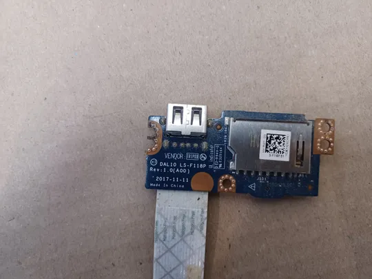 Купити номер1065-20 плата USB CARD DAL10 LS-F118P NBX00029H00  для  DELL Latitude 3590 оригінал