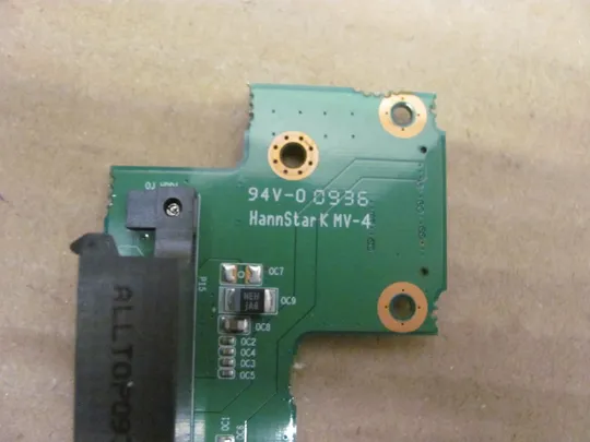 555-23 плата перехідник HDD DVD 6-71-W870N-D02 для Clevo W87CU оригінал Продаж