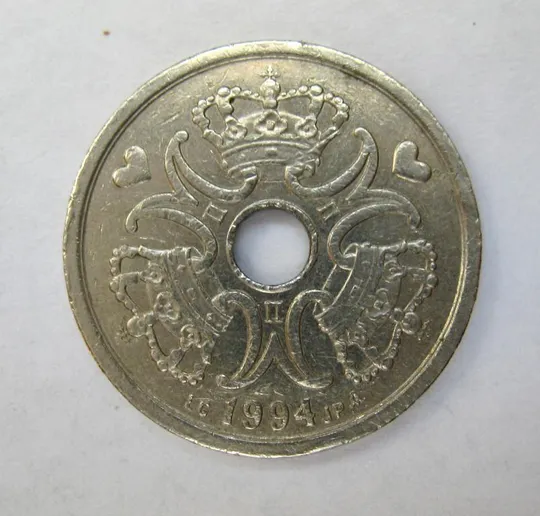 Купити 2 крони = 1994 р. = ДАНІЯ - ДАНИЯ ==