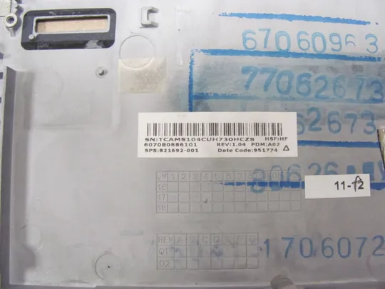 603-5  панель палмрест 821692-001 6070B0886101 для HP EliteBook 820 G3 оригінал Торговий майданчик