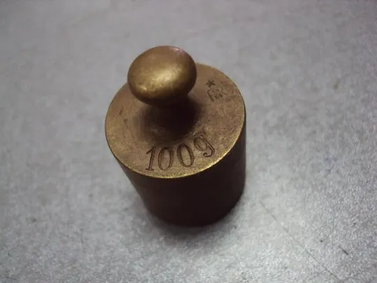 Гиря гирька клейма 1009 высота 3,5 см №116012 Продаж