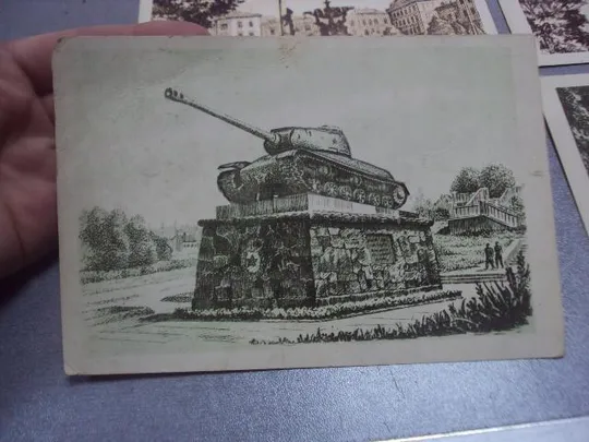 открытка львов 1956 самбур чеканов лот 6 шт №4594 З аукціону