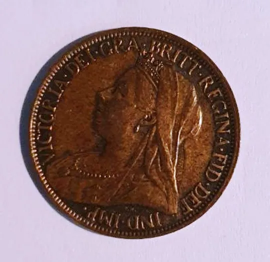 FARTHING 1898 VICTORIA DEI GRA BRITT REGINA FID DEF IND IMP З аукціону