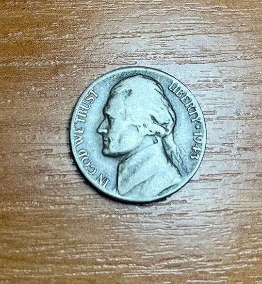 Купити Nickel Five Cent 1943 P JEFFERSON Monticello USA Liberty Coin.