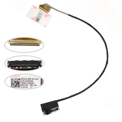 фото, Шлейф матриці для ноутбука ASUS (N752VX) (14005-01930200)