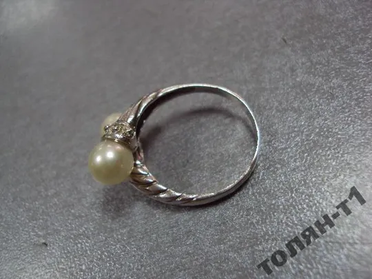 кольцо женское серебро 925 проба вес 4,37 г размер 18 №15055 Продаж