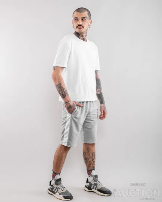 Чоловічі шорти "ine" колір сірий Інтернет-аукціон